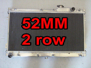 52MM aluminum radiator +shroud+ fan 90-97 MAZDA MIATA MX5 MX-5 MX V MT