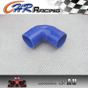 4" inch 90 Degree Elbow Coupler Silicone Hose 102mm Intercooler Turbo Pipe Blue