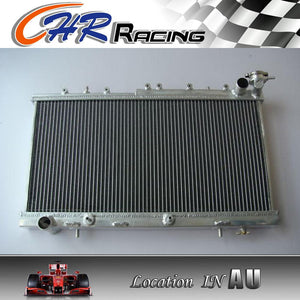 50MM 2 ROW Aluminum Radiator For Nissan N14 GTIR SR20DET Pulsar N15