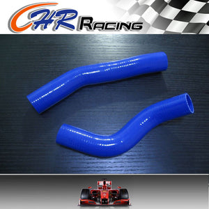 Toyota Landcruiser HZJ80 1HZ Silicone Radiator Hose BLUE