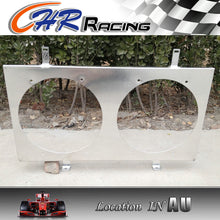 Load image into Gallery viewer, 52mm For NISSAN SILVIA S13 CA18DET Turbo aluminum radiator shroud and fans
