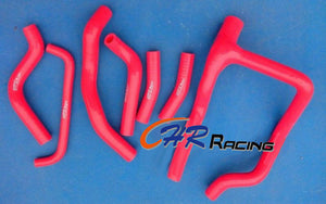 silicone radiator hose kits for HONDA XRV750 XRV 750 AFRICA TWIN RED