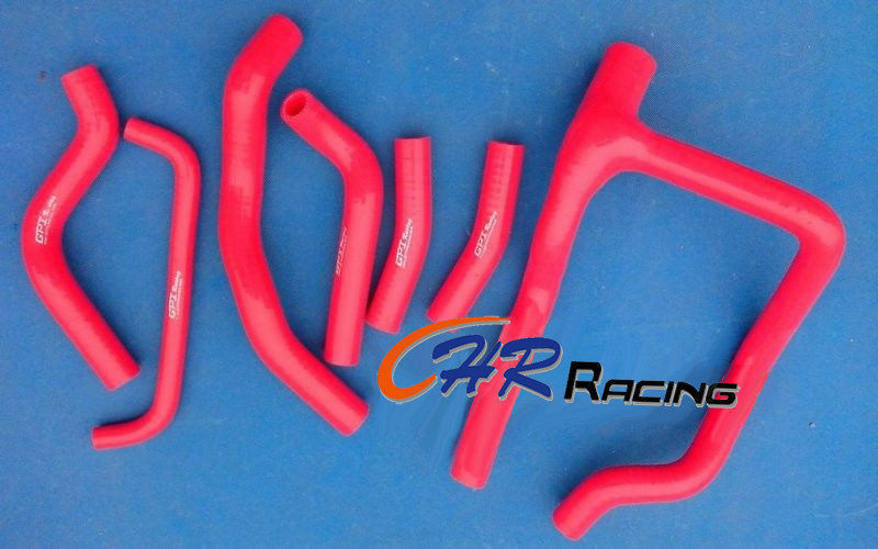 silicone radiator hose kits for HONDA XRV750 XRV 750 AFRICA TWIN RED