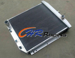 3ROW ALUMINUM RADIATOR &FAN 54 55 56 FORD FAIRLANE CAR SEDAN WAGON MAINLINE