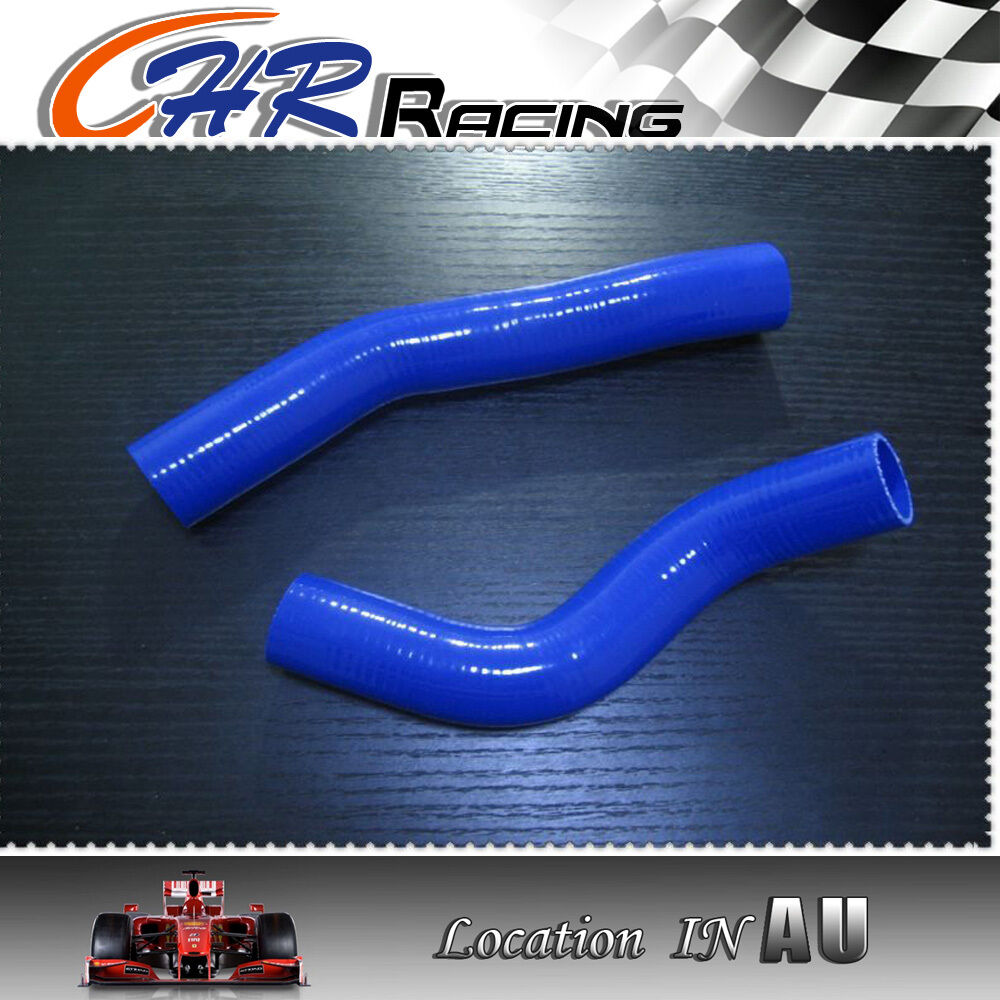 Toyota Landcruiser HZJ80 1HZ Silicone Radiator Hose BLUE