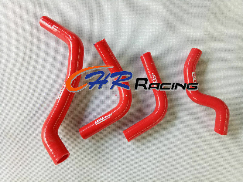 silicone radiator hose for SUZUKI DRZ400E DRZ 400E 2002-07 K2/K3/K4 03 04 05 RED