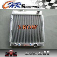 Load image into Gallery viewer, 3 ROW 56mm Aluminum Radiator for Ford MUSTANG V8 289 302 WINDSOR 64-66 + 16&quot; FAN
