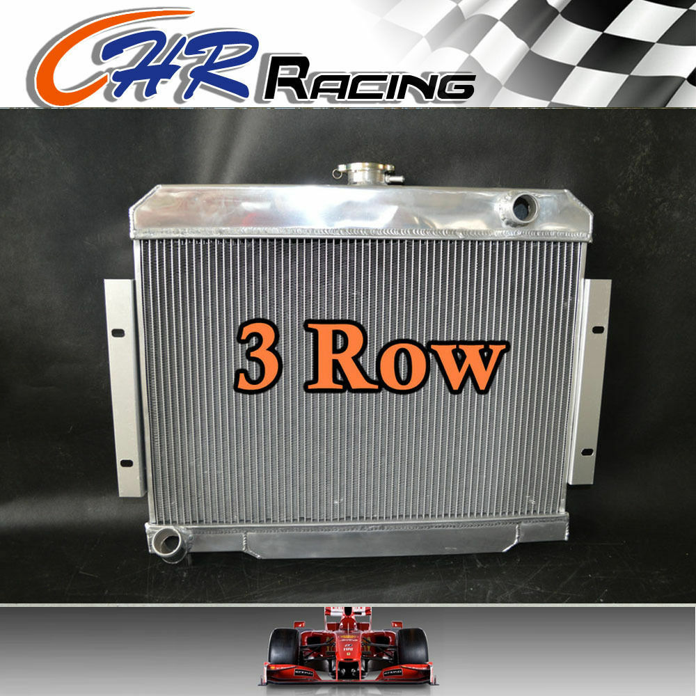 FOR 3 Row ALUMINUM RADIATOR 1970-1986 JEEP CJ CJ5/CJ6/CJ7 3.8L-5.0L