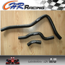 Load image into Gallery viewer, Yamaha Raptor 660 YFM660 Radiator Hose Kit 2001 2002 2003 2004 2005 01 02 BLACK
