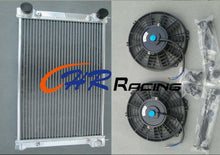 Load image into Gallery viewer, ALUMINIUM ALLOY RADIATOR &amp; Fans for VW GOLF MK1 MK2 GTI SCIROCCO 1.6 1.8 8V MT
