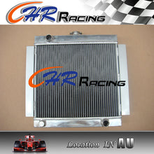 Load image into Gallery viewer, 3 rows aluminum radiator + fan for Ford Escort Mk1 Mk2 RS2000 1968-1980 Manual
