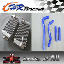 Load image into Gallery viewer, aluminum alloy radiator&amp;silicone hose for Honda CRF150 CRF150R 2007 2008 2009
