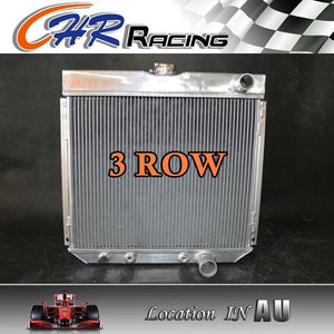 3 ROW 52MM FOR Aluminum Radiator Ford Mustang 1967-1969 1968 67 68 69