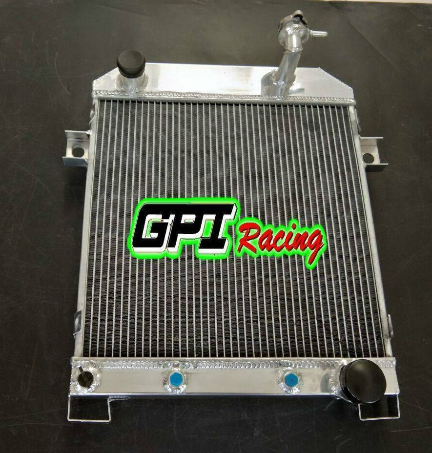 ALUMINUM RADIATOR JAGUAR MARK 2 MK2 MK II DAIMLER 2.5 V8; V8-250 AT 62-67 56MM