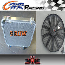 Load image into Gallery viewer, 3ROW Toyota Hilux surf KZN130 1KZ-TE 3.0 TD 1993-1996 Aluminum Radiator +16&quot; fan
