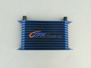 13 ROW 262MM 10AN AN10 UNIVERSAL TRANSMISSION ALUMINUM OIL COOLER for S13 S14