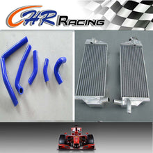 Load image into Gallery viewer, aluminum Radiator +blue HOSE Honda CR250R CR250 CR 250R 05-07 06 2005 2006 2007
