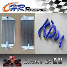 Load image into Gallery viewer, aluminum radiator and hose fit Honda CRF450R CRF450 2002 2003 2004 02 03 04
