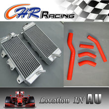 Load image into Gallery viewer, Aluminum radiator and silicone hose for YAMAHA YZF250 YZ250F YZ 250 F 2006 06
