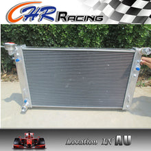 Load image into Gallery viewer, FOR 52mm HOLDEN COMMODORE VT VX V6 3.8L PETROL 97-02 Aluminum Radiator+BLUE HOSE
