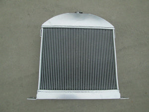 For 1928-1931 Ford model A chopped w/Chevy engine Aluminum Radiator