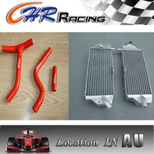 Load image into Gallery viewer, aluminum radiator + hose YAMAHA YZF250 YZ250F YZ 250F 2010-2013 10 11 12 13
