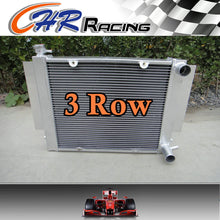 Load image into Gallery viewer, 3 core All Aluminium Mazda RX2 RX3 RX4 RX5 Radiator with Heater pipe 56MM
