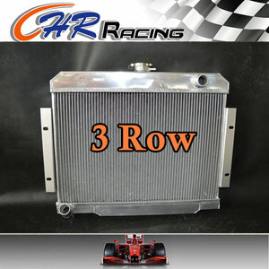 FOR 3 Row ALUMINUM RADIATOR 1970-1986 JEEP CJ CJ5/CJ6/CJ7 3.8L-5.0L +2XFANS