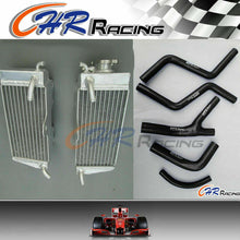 Load image into Gallery viewer, Aluminum Radiator &amp; BLACK Hose For Honda CR250R CR250 1985 1986 1987 85 86 87
