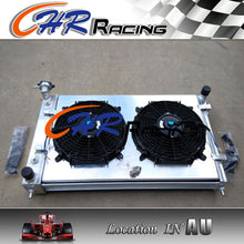 Load image into Gallery viewer, Aluminum Radiator + shroud +fan for Holden Commodore VY V6 2002 2003 2004 Manual
