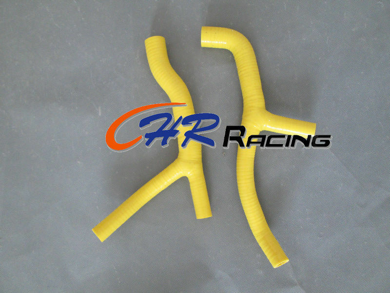 silicone radiator hose for SUZUKI DRZ400E DR-Z400E 2000 2001 2002 00 01 YELLOW