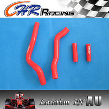 Load image into Gallery viewer, KAWASAKI KX250 KX 250 2005 2006 2007 05 06 07 silicone radiator hose GRN
