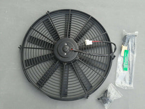 3 ROW for aluminum radiator shroud fan Honda Civic EK EG 92-00 with 32mm in/out