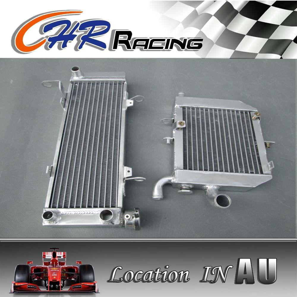 Aluminum radiator FOR HONDA RVF400 NC35 or NC30 VFR400 lower with fan bracket