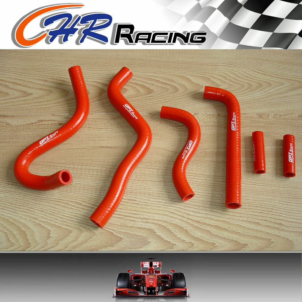 NEW silicone radiator hose FOR Kawasaki KX250 KX 250 1999 2000 2001 2002 RED