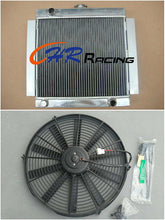 Load image into Gallery viewer, 3 rows aluminum radiator + fan for Ford Escort Mk1 Mk2 RS2000 1968-1980 Manual
