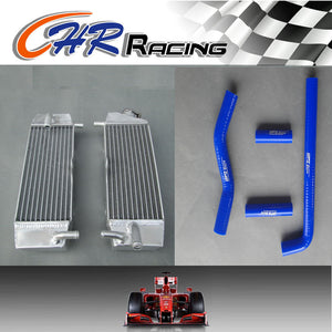 FOR YAMAHA YZF 250 YZ250F 02-05 2002 2003 2004 2005 Aluminum radiator + hose