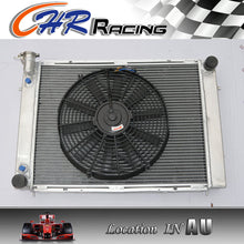 Load image into Gallery viewer, 3 ROW for 52MM Holden V8 Commodore VG VL VN VP VR VS Aluminum Radiator +14&quot; Fan
