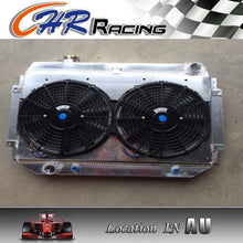 Load image into Gallery viewer, Aluminum radiator + Shroud + 2X10''fan for HOLDEN HQ HJ HX HZ 253 &amp; 308 V8
