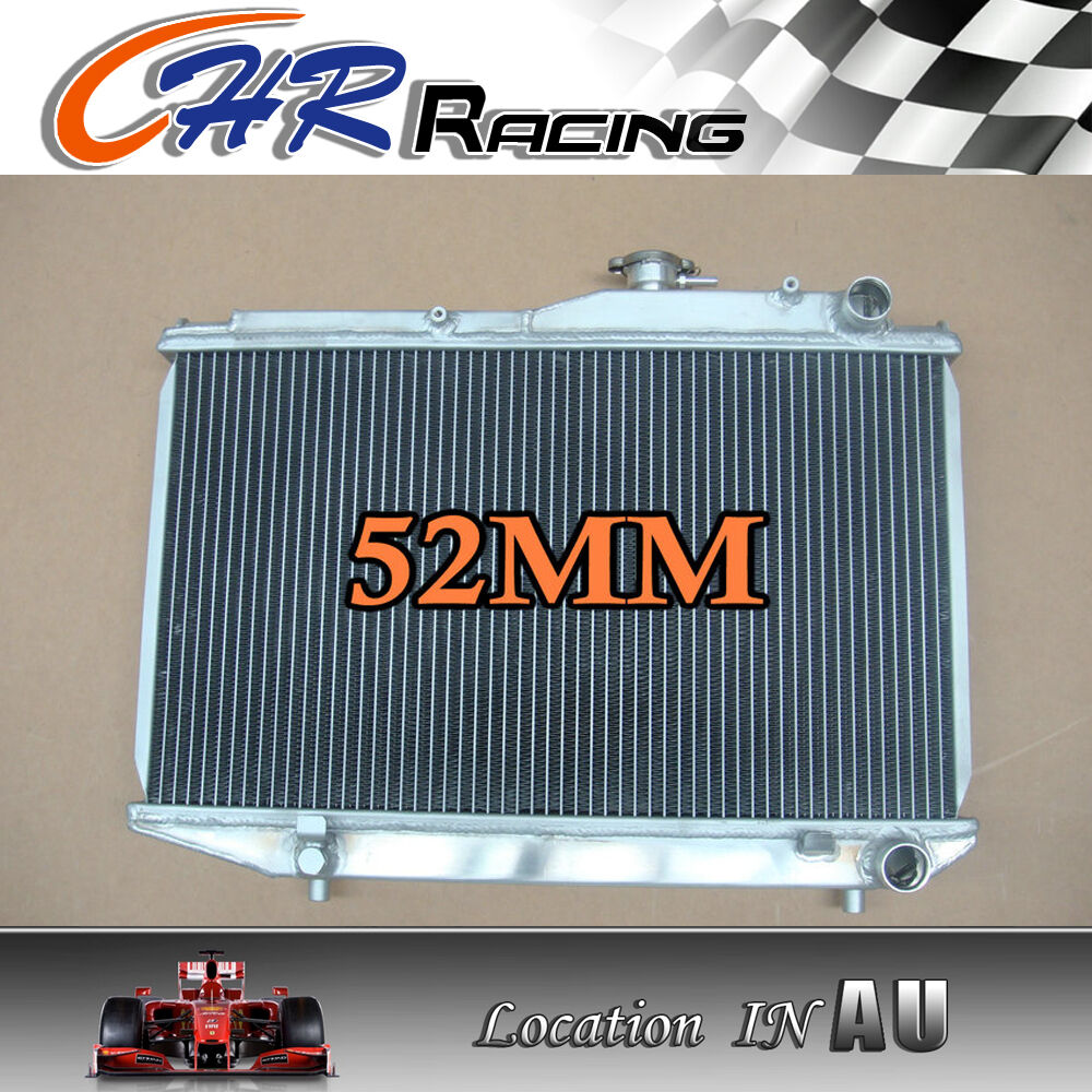 52MM ALUMINUM RADIATOR for TOYOTA COROLLA AE86 4AGE GTS Manual 1983-1987 84 85