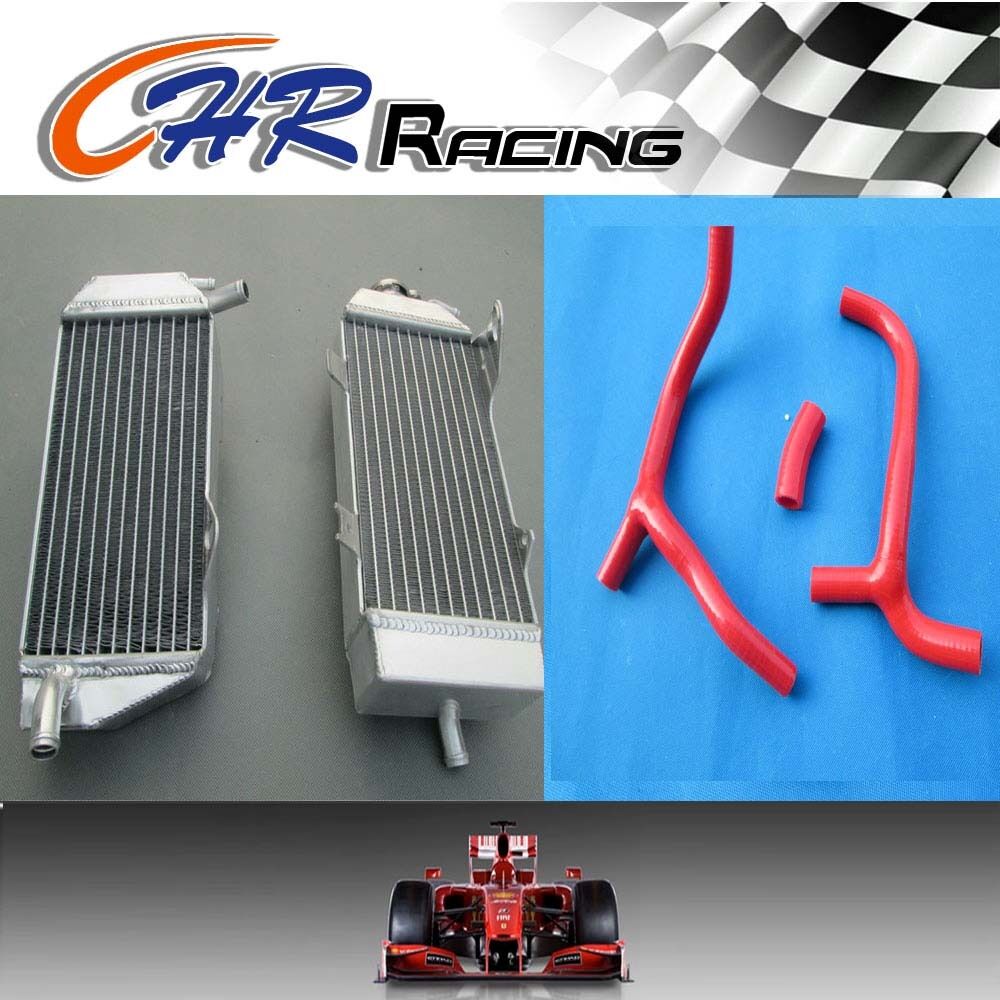 FOR HONDA CRF450R CRF450 09 10 11 2009 2010 2011 2012 aluminum radiator and hose