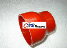 Load image into Gallery viewer, Silicone Straight Reducer Hose Pipe 76mm to 102mm /3&quot; - 4&quot;inch Coupler tube RED
