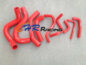 Aluminum radiator+silicone hose for Patrol Y60 GQ 2.8L RD28T Turbo Diesel 94-97