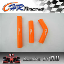 Load image into Gallery viewer, FOR KTM 250SX 07 08 09 silicone RADIATOR HOSE KTM 250 SX 2007 2008 2009 ORANGE
