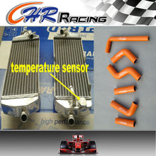 Load image into Gallery viewer, aluminum radiator and hose for KTM 400 525 EXC 400EXC 525EXC 03 04 05 06 2003
