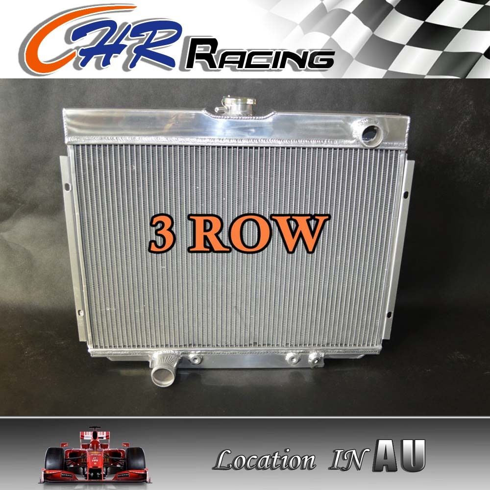 3ROW 67-70 Ford Mustang / 68-70 Mercury Cougar/XR7 ALL Aluminum Radiator