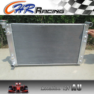 aluminum radiator for Holden Commodore VT VX V6 2 Oil Cooler 00-02