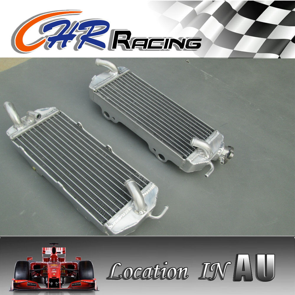 aluminum radiator KTM 250 400 450 520 MXC EXC SX 01 02 2001 2002