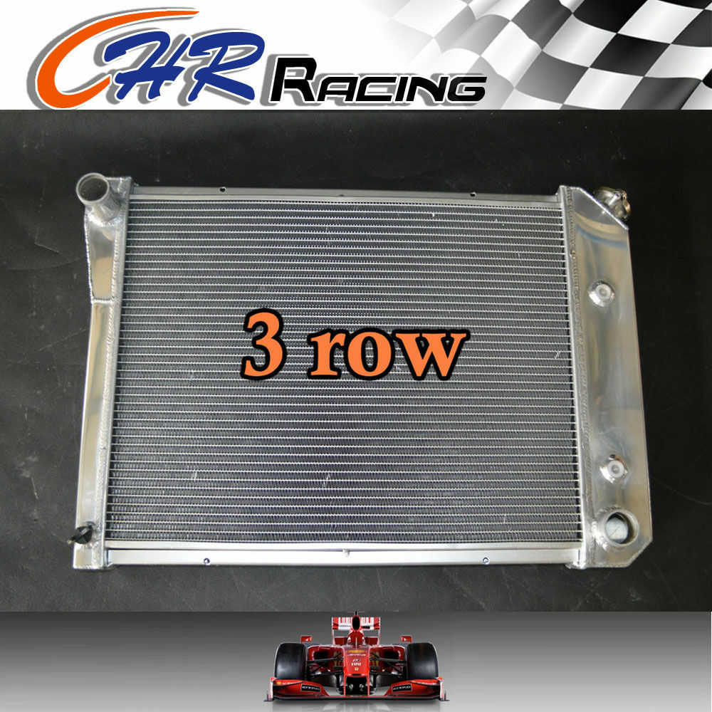 3 Row aluminum radiator for Chevy Nova PRO 68-74/SMALL BLOCK 72-79/Buick Pontiac