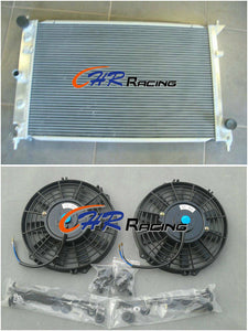 For Ford BA BF Falcon V8 Fairmont XR8 XR6 TURBO ALUMINUM RADIATOR + 2*12" Fans